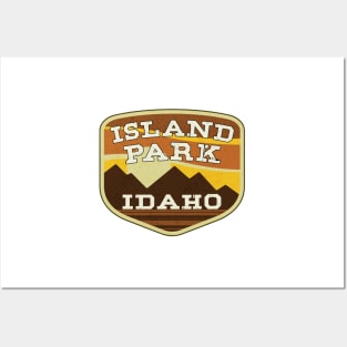 Island Park Idaho West Yellowstone National Park Posters and Art
